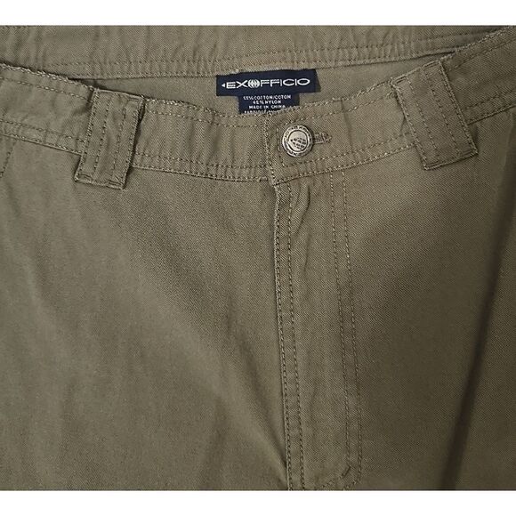 ExOfficio Cargo Pants with Relaxed Fit and Sturdy Cotton/nylon Fabric 36 - Picture 2 of 11